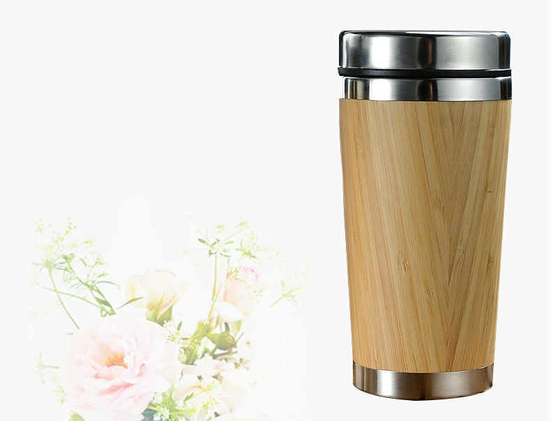 Reusable Bamboo Coffee Cup | Eco-Friendly 450ml