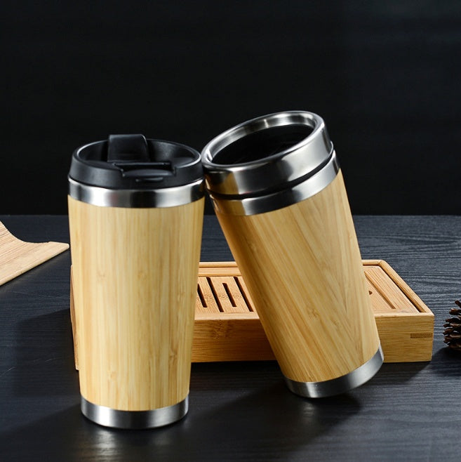 Reusable Bamboo Coffee Cup | Eco-Friendly 450ml