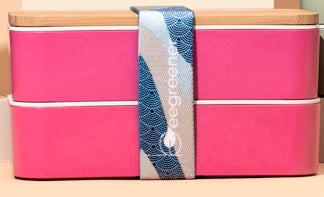 Bamboo Lid Bento Lunch Box