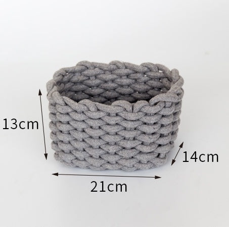 Nordic Cotton Rope Storage Basket