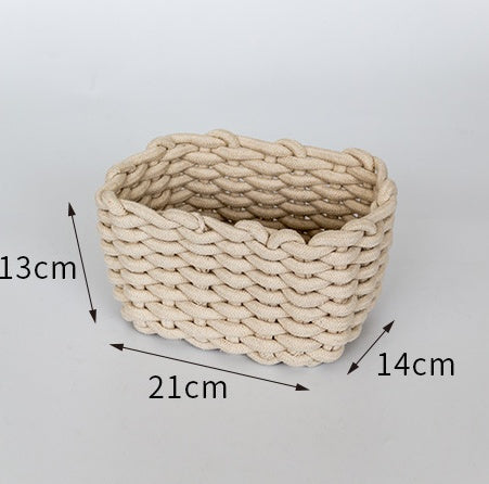 Nordic Cotton Rope Storage Basket