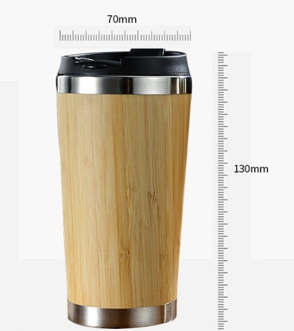 Reusable Bamboo Coffee Cup | Eco-Friendly 450ml