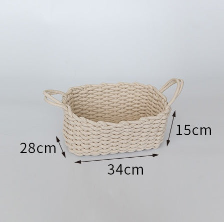 Nordic Cotton Rope Storage Basket