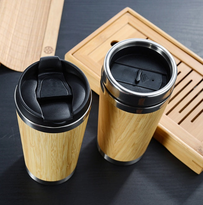 Reusable Bamboo Coffee Cup | Eco-Friendly 450ml